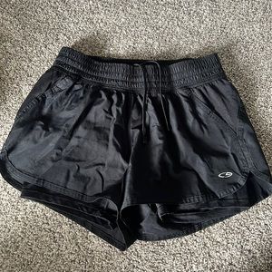 Champion black running shorts